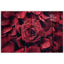 Дизайнерские панно Creative Wood Цветы Цветы - 7 Красные розы